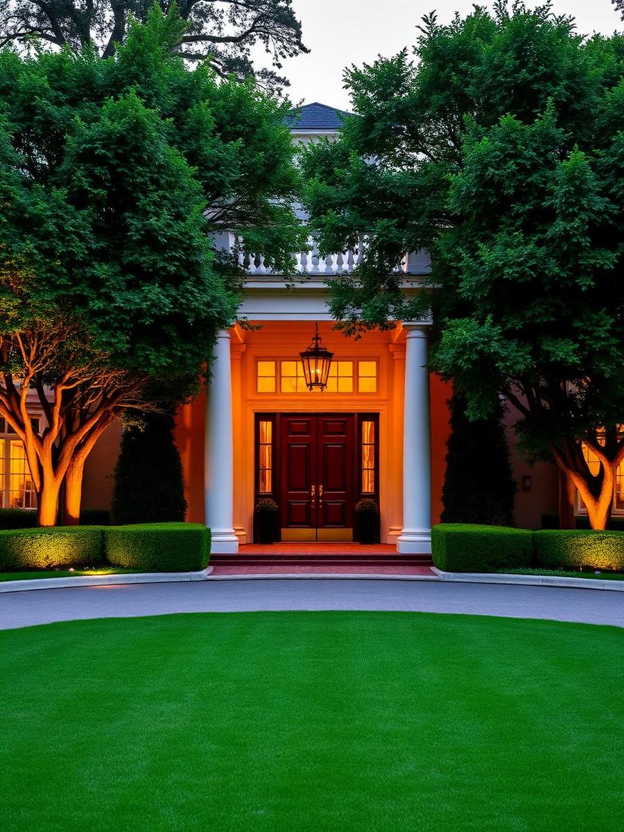 Estate entrance