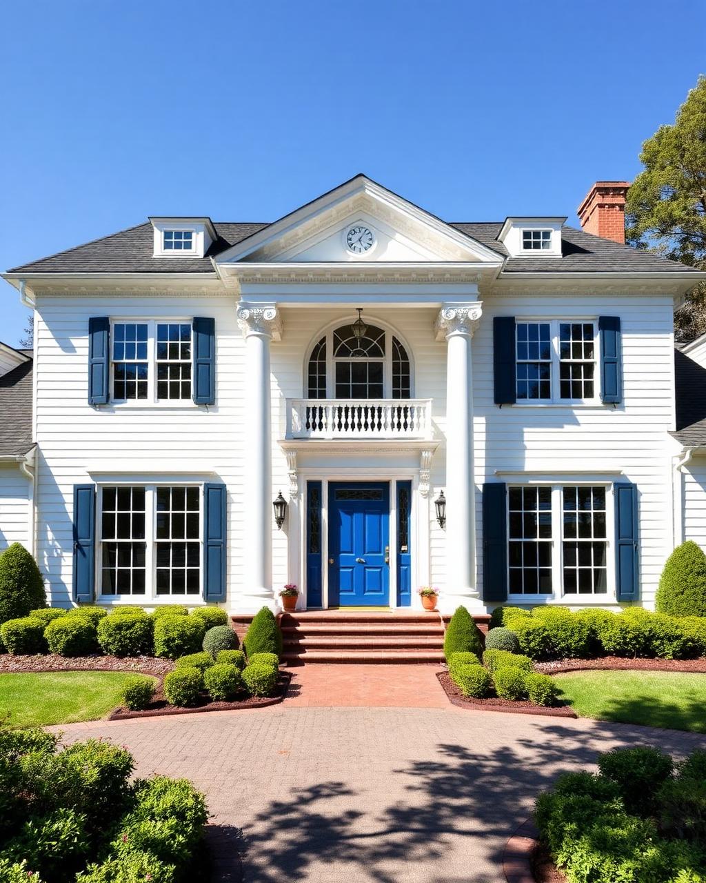 Long Island North Shore colonial home
